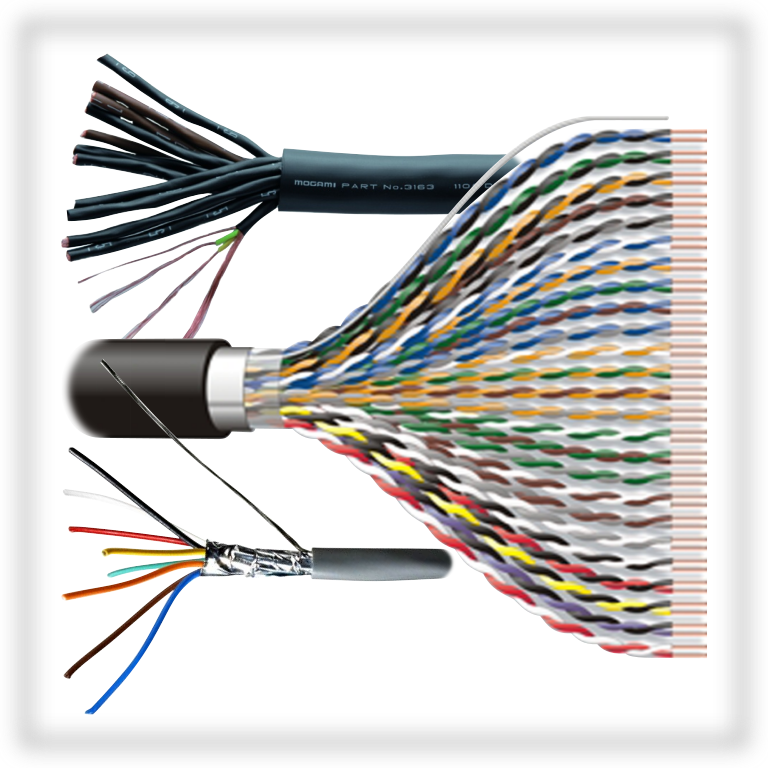 Características del cable coaxial y variantes del dieléctrico